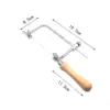 Jewelers Saw Hobby Crafts for Jewelry Making Wood Metal Carving for Jewelry Processing Wooden Handle Bow Saw C Shape Saw Frame 6