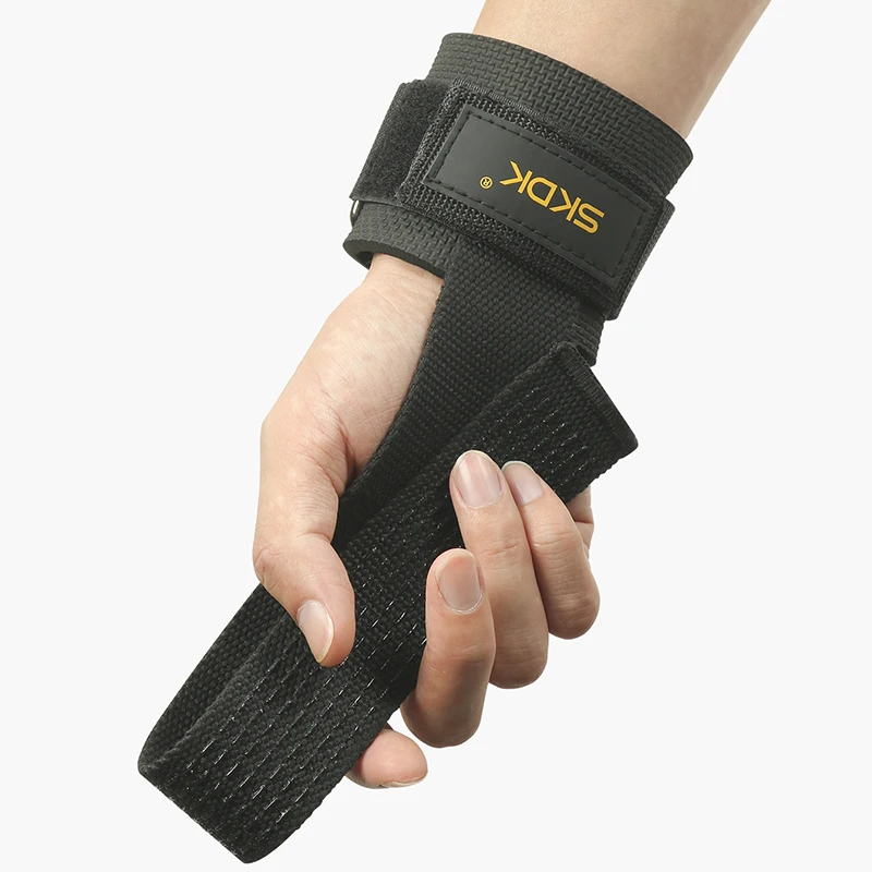 

New 1 pair of hand-grip belts, booster belts, wristbands, wristbands, sports fitness weight training protective equipment