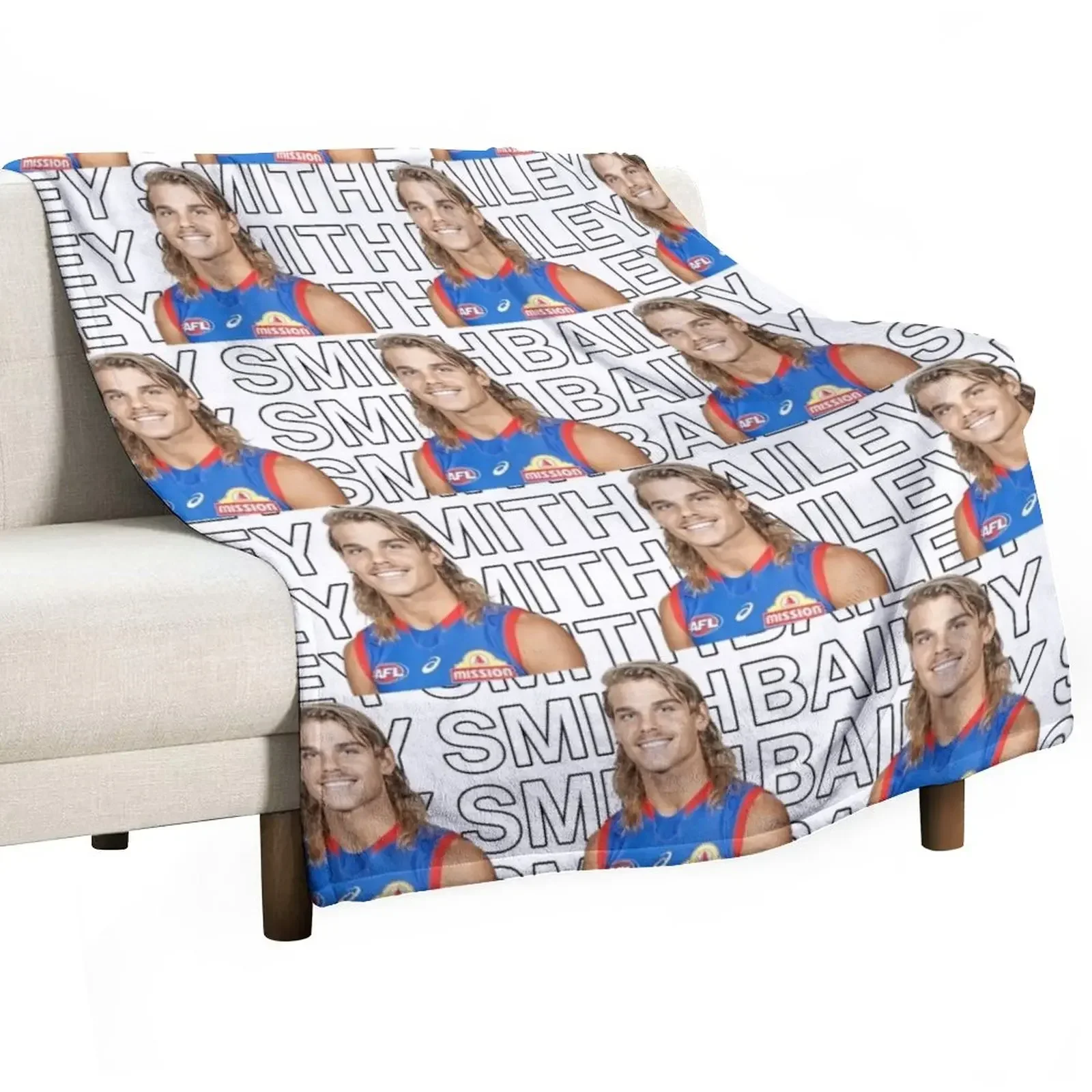 

Bailey Smith Throw Blanket heavy to sleep Cute Luxury St Blankets