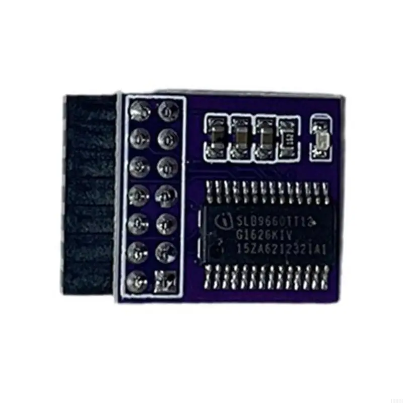 【Daily Deals】 D5BB Secure TPM 2.0 14Pin Encryption Security Module Board for LPC 14pin.