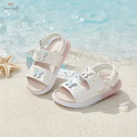 Sandales pour enfants Dave Bella, chaussures d'été antidérapantes pour filles, sandales décontractées de plage, mode estivale, sandales d'extérieur mignonnes avec papillon DB2261420 1