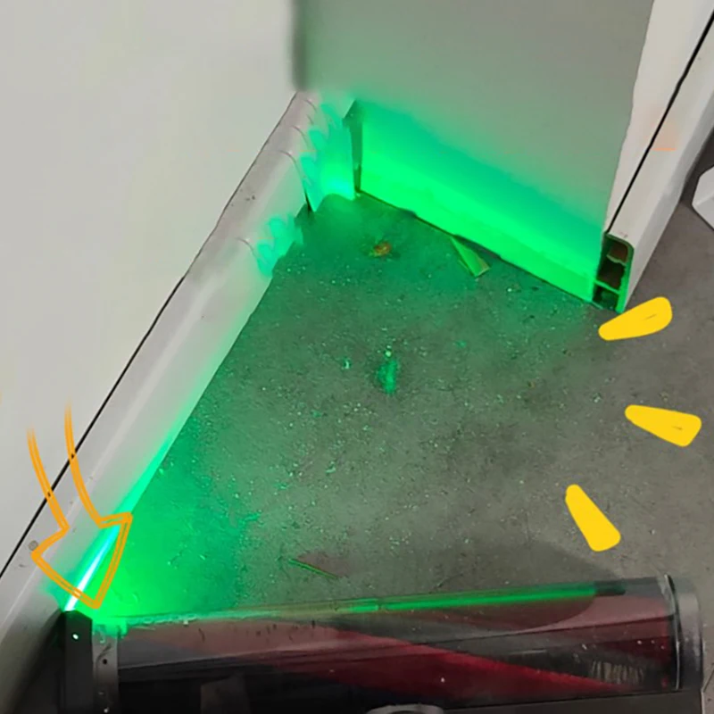 진공 청소기 먼지 디스플레이 LED 램프, 숨겨진 먼지 청소, 애완 동물 털 진공 청소기 액세서리