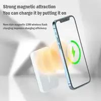 For Magsafe Power Bank 10000mAh Portable Auxiliary Spare External Magnetic Battery Pack Wireless Charger For Iphone 13 14 15 16 - Image 6