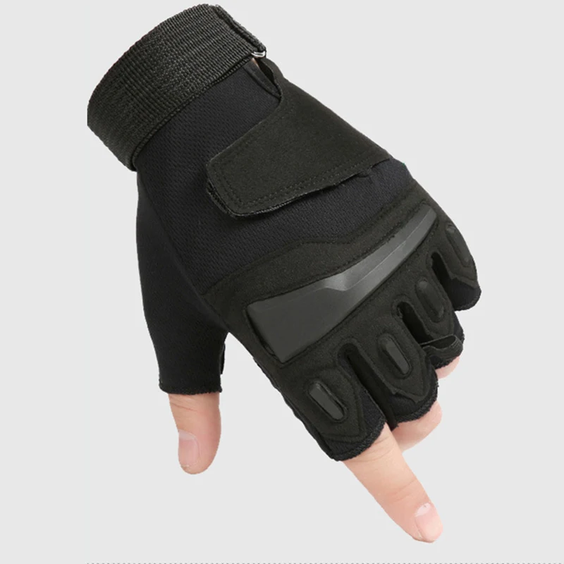 Cycling Tactical Gloves Half Finger Men Women Outdoor Fitness Gloves Spring Summer Anti Slip Wear-Resistant Gym Dumbbells Gloves 5