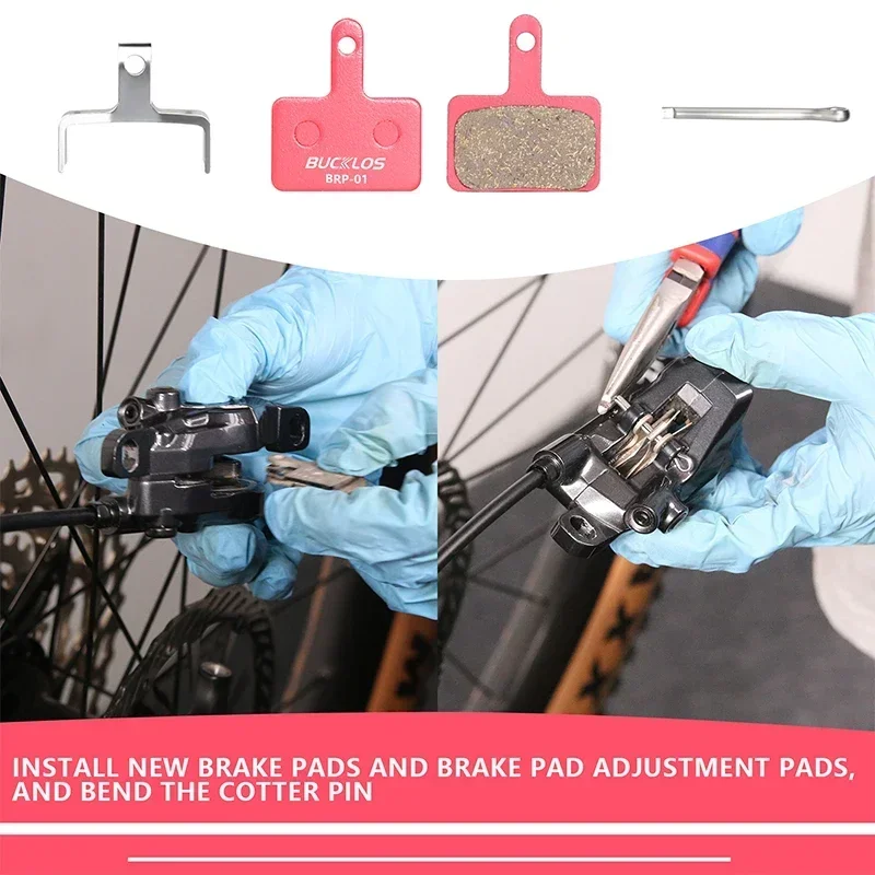 Mountain Bike Disc Brake Pads for Shimano B01S/B03S/B05S-RX Multi-metalli MTB Br