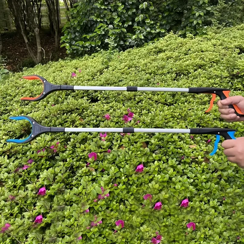 1pc Garbage Picker Grabber With 360° Rotating Clamp Lightweight Heavy Duty Grabber For Seniors 32 Inch Grabber Trash Pickup Tool 4