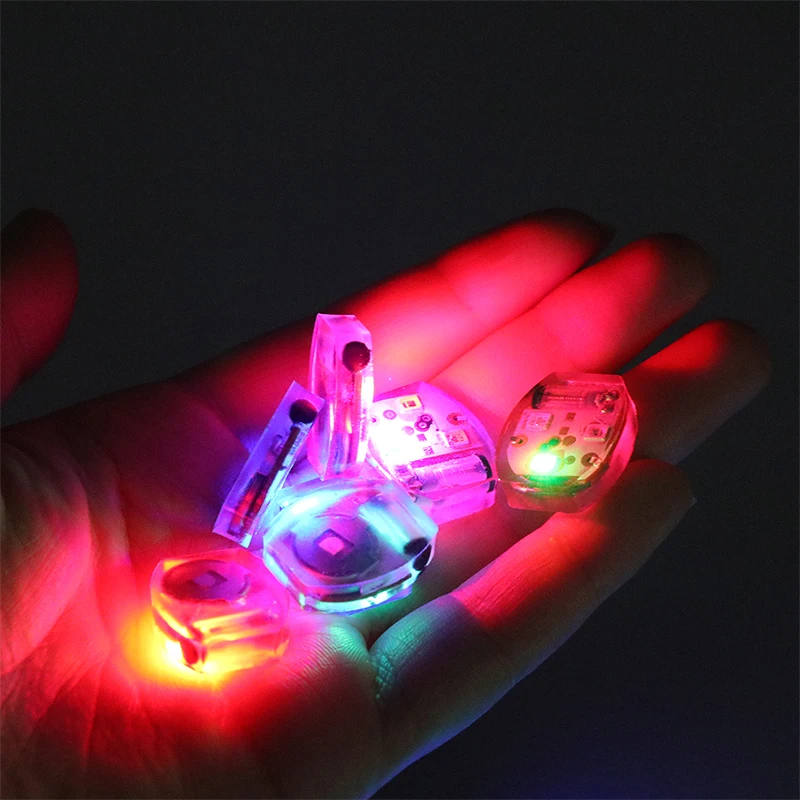 10Pcs Schuh Licht Bewegung Kollision Glow Elektronik Lampe Zubehör Vibrierende Licht Schuhe Teile