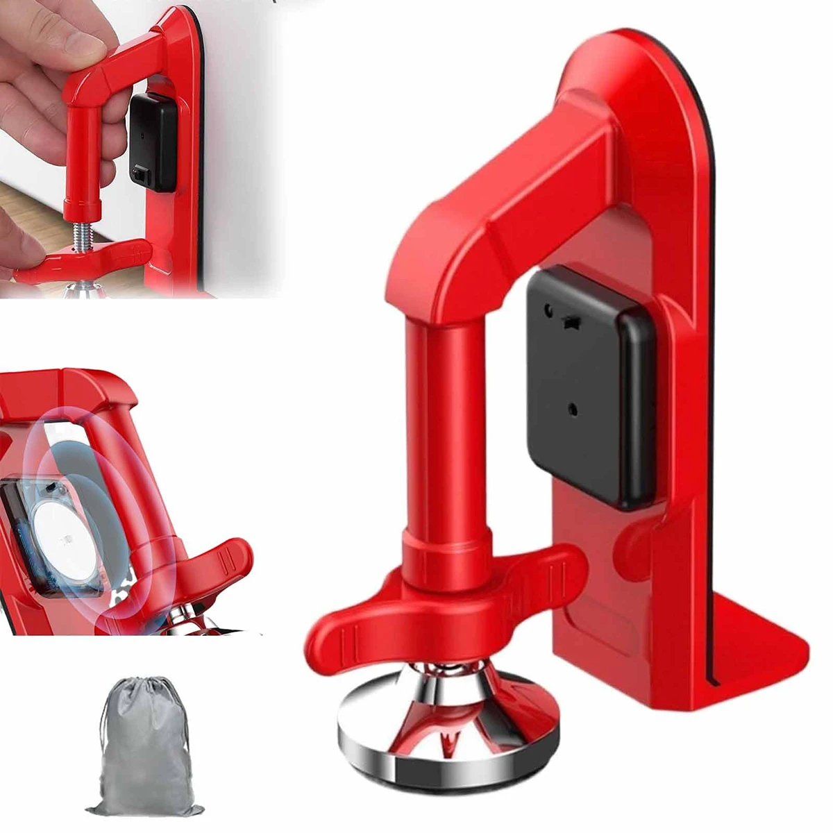Portable Alarm Door Stop Door Stop Alarm Safety Latch Travel Safety