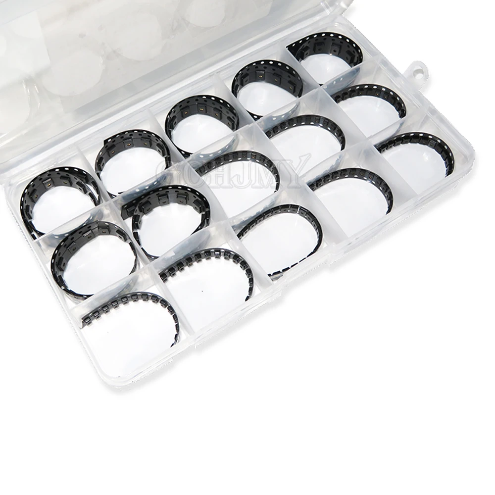300Pcs 15Values 1812 1206 0805 1210 SMD Resettable Fuse kit 0.7A 0.5A 0.2A 2A 1.1A 2.6A 3.5A PPTC PolySwitch Self-Recovery