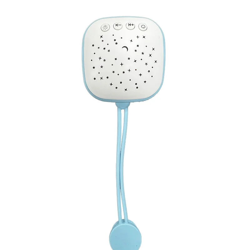 White Noise Sound Machine Portable Baby Sleep Machine Sounds Volume Adjustable Built-in Rechargeable Battery USB white noise machine sleep aid device