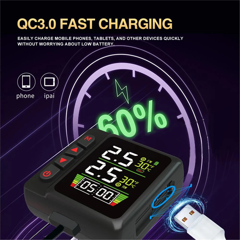     Ÿ̾ з ͸ ġ, ˶  , IP67 , QC3.0  