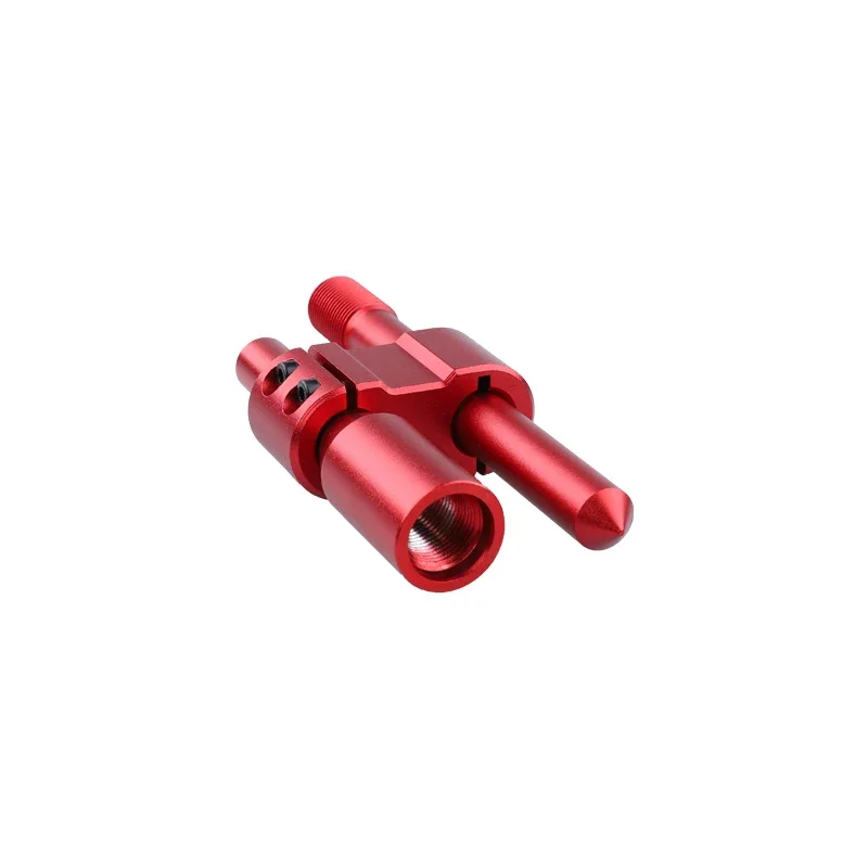 M18*1.5 Automotive Aluminum H-type shift knob Shift extension rod expansion Adjustable extender speed change with three adapters