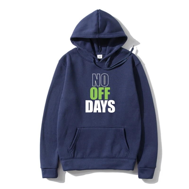 

No Off Days - Men's Warm Graphic Outerwear New Arrivals Summer Mens Cool Hoody 2022 Breathable All Cotton Fleece SweatSweaOuterw