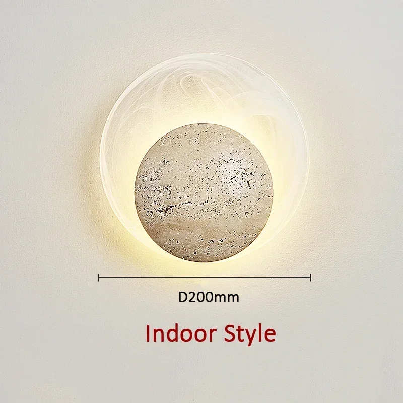 Light Luxury Wall Lamp Modern LED Stone Wall Light Indoor Lighting Sconce Home Decor for Living Room Bedroom Bedside Stairs