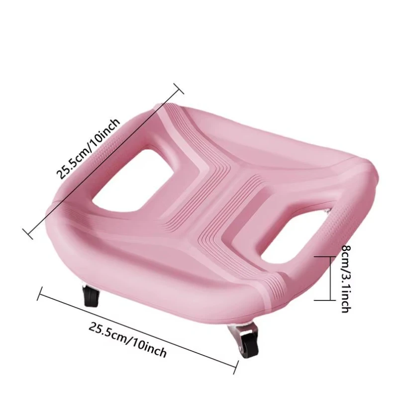 Abdominal Muscle Universal Plate Fitness Four Wheel Roller Sliding Equipment Plate Household Training Fitness Sport