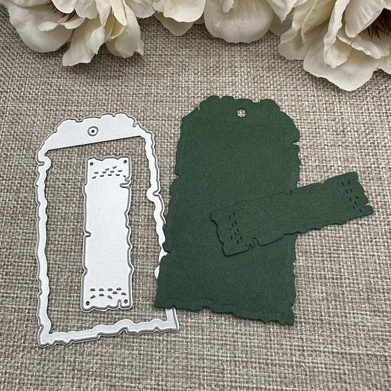 

Irregular label tag decoration Metal Cutting Dies Stencils For DIY Scrapbooking Decorative Handcraft Die Cutting Template Mold