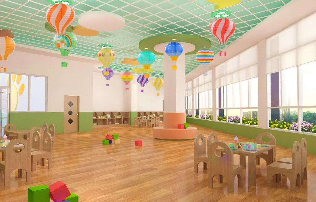 1PC Santa Claus Elk Hot Air Balloon 12 Inch Paper Lantern Lampshade DIY Crafts Ceiling Hanging Xmas Decorations Party Supplies