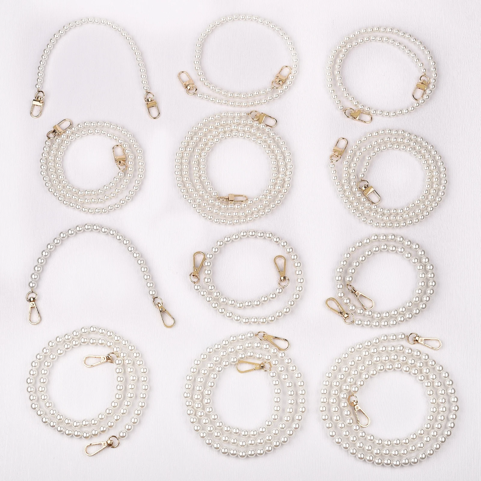 30-120cm Pearl Strap For Bags Handbag Handles DIY Purse Replacement Long  Beaded Chain For Shoulder Bag Straps Pearl Belt - AliExpress