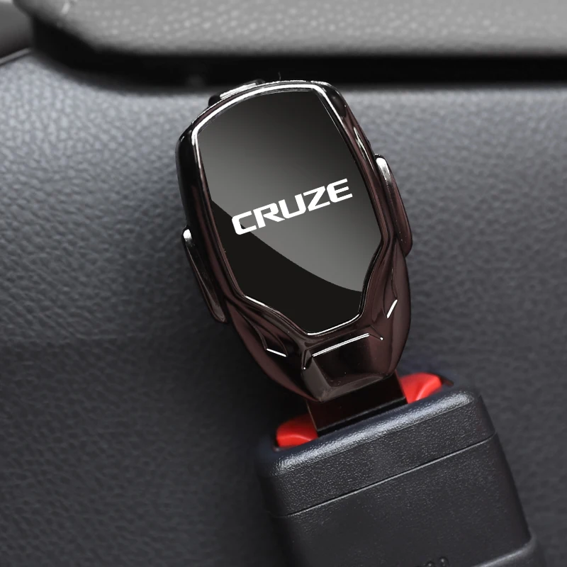 1 pcs Metal Car Seat Belt Clip Extension Plug Seatbelt Extender Accessories for Chevrolet CRUZE car interior accessories,car seat belt pads