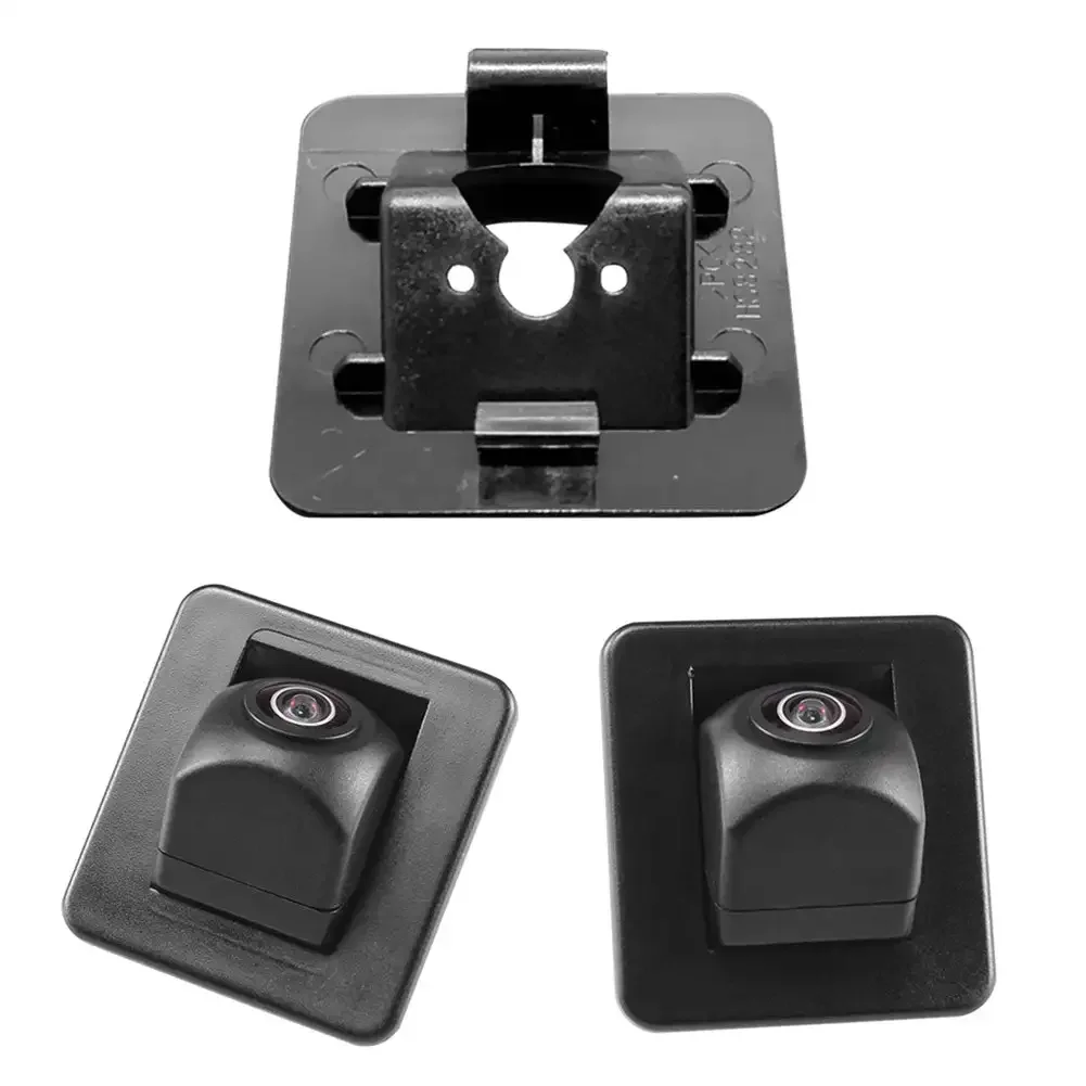 Car Rear View Camera Bracket Holder Plate Lights Mount Universal Vehicle Reverse Cam Back Up Holder ABS For Kia K3 K3S