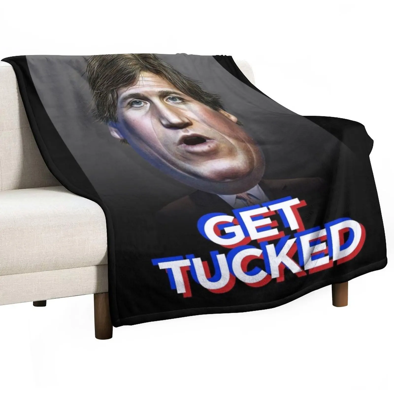 

Fox Tucker Carlson Get Tucked Throw Blanket Heavy Blanket Weighted Blanket