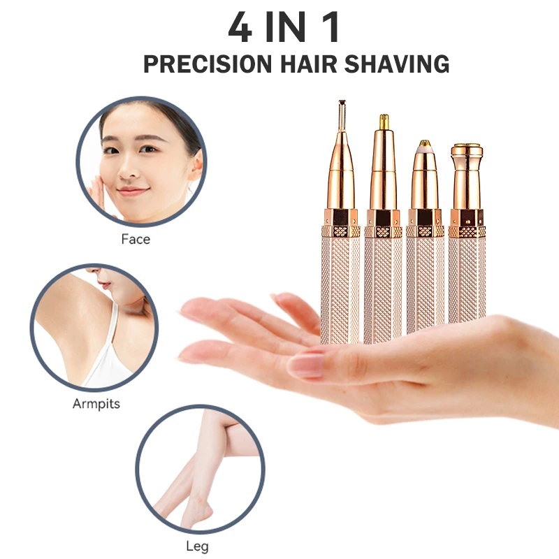 Electric Shaver Safety Razor Eyebrow Trimmer Facial Hair Removal Remover Epilator Women Painless Shaving Ladies Bikini Depilator laser hair removal instrument home ladies whole body hair removal instrument electric shaving beauty hair removal instrument