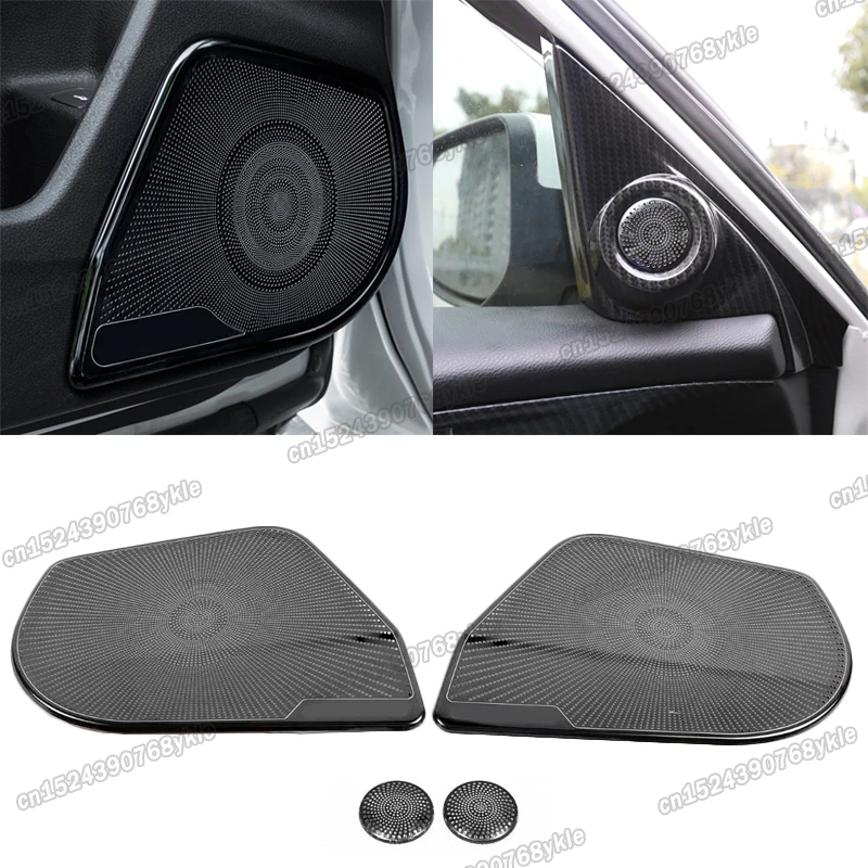 

stainless steel car door sound audio speaker trims for honda civic 2016 2017 2018 2019 2020 2021 type r accessories auto