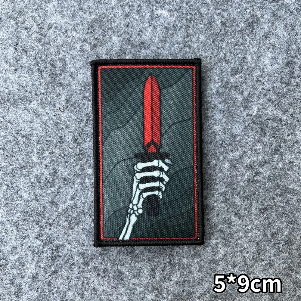 �Spanien, Korps“ Chevron Moral Abzeichen Taktische Airsoft Patches Militär Armee Special Operations Armband Rucksack HookLoop Aufkleber – Detail 22