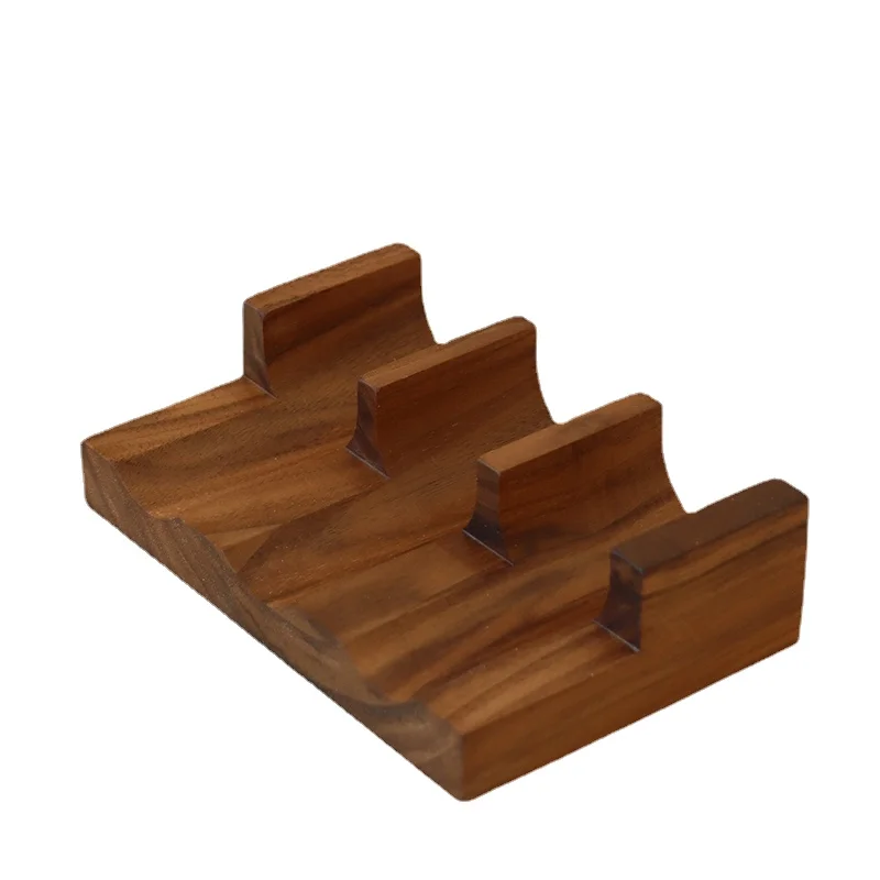 U-shaped Wooden Sushi Plate Taco Tray Display Tableware For Japanese Hotel Restaurant Food Decoration