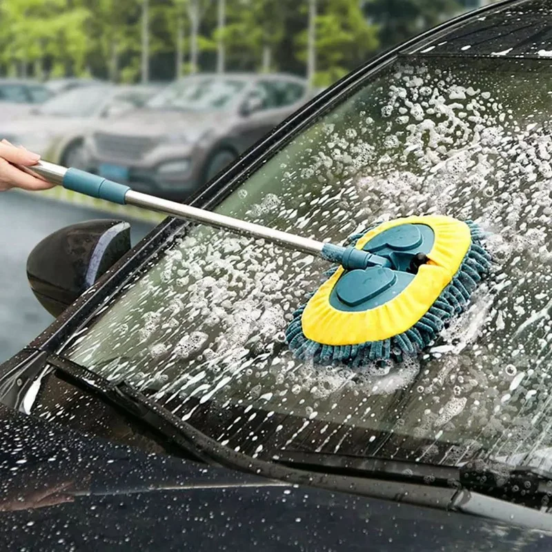 

Швабра для мытья автомобиля, вращающаяся щетка для чистки полов и окон
