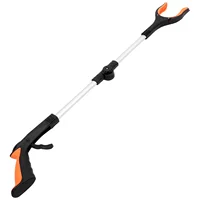 Tool Portable Clipper (orange) 1pc Grabbers up Trash Home Gadgets and Accessories Elder 1