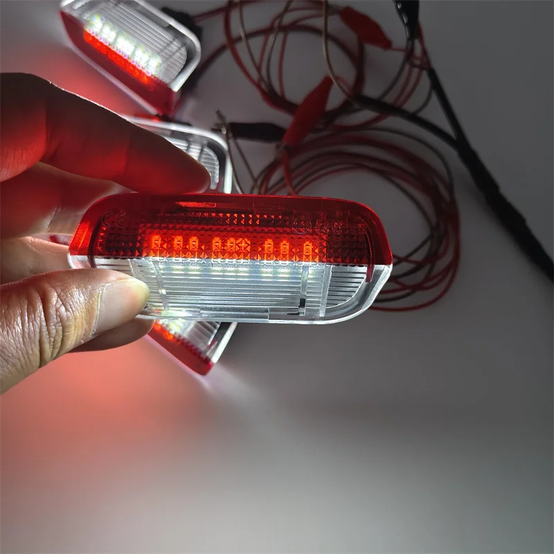 4Pcs 12V LED Auto Tür Licht Auto Signal Lampe Für VW Golf 5 6 7 7,5 2006-2018 Passat 2005-2018 Jetta Tiguan Arteon T-ROC CC EOS – Detail 7