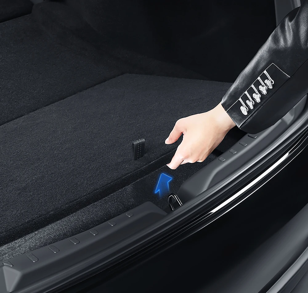 Trunk Protector Guard For Tesla Model 3 Y Juniper Highland Anti-Scratch TPE Mat