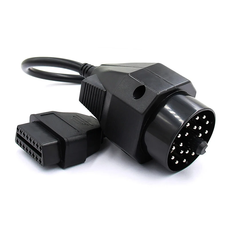 OBD Adapter for BMW 20pin to OBD2 16PIN Female Connector e36 e39 X5 Z3 obd2 car Extension cable for BMW 20 pin INPA autocom