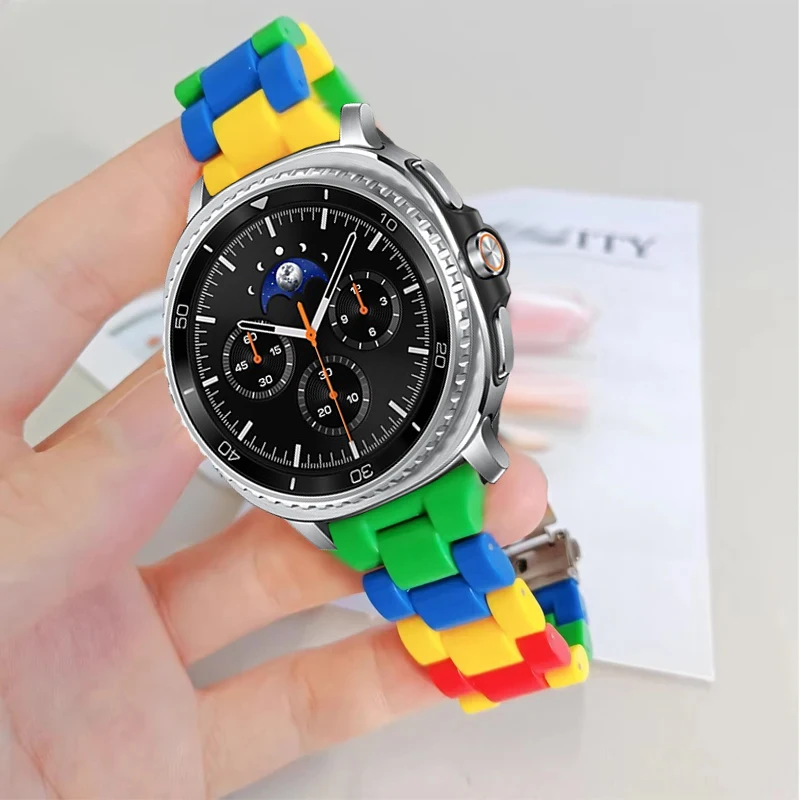 Rainbow Watchband Bracelet for Galaxy Watch - Stylish Accessory