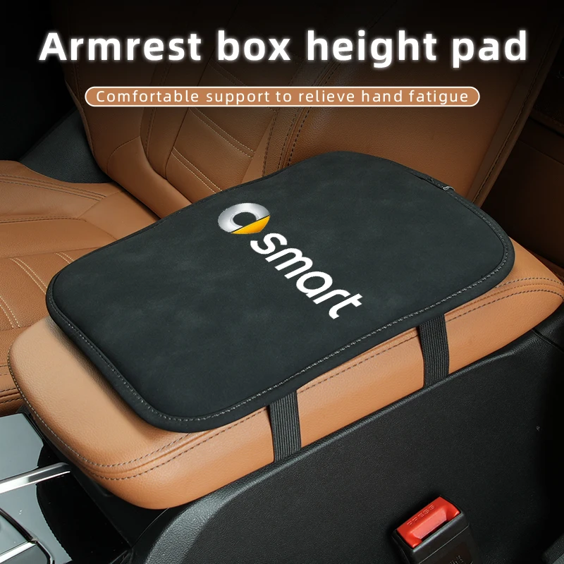 Accessori Per La Copertura Della Console Centrale Del Pad Della Scatola Del Bracciolo Dell'Auto Per Smart Fortwo Forfour Forjeremi Forvision 451 453