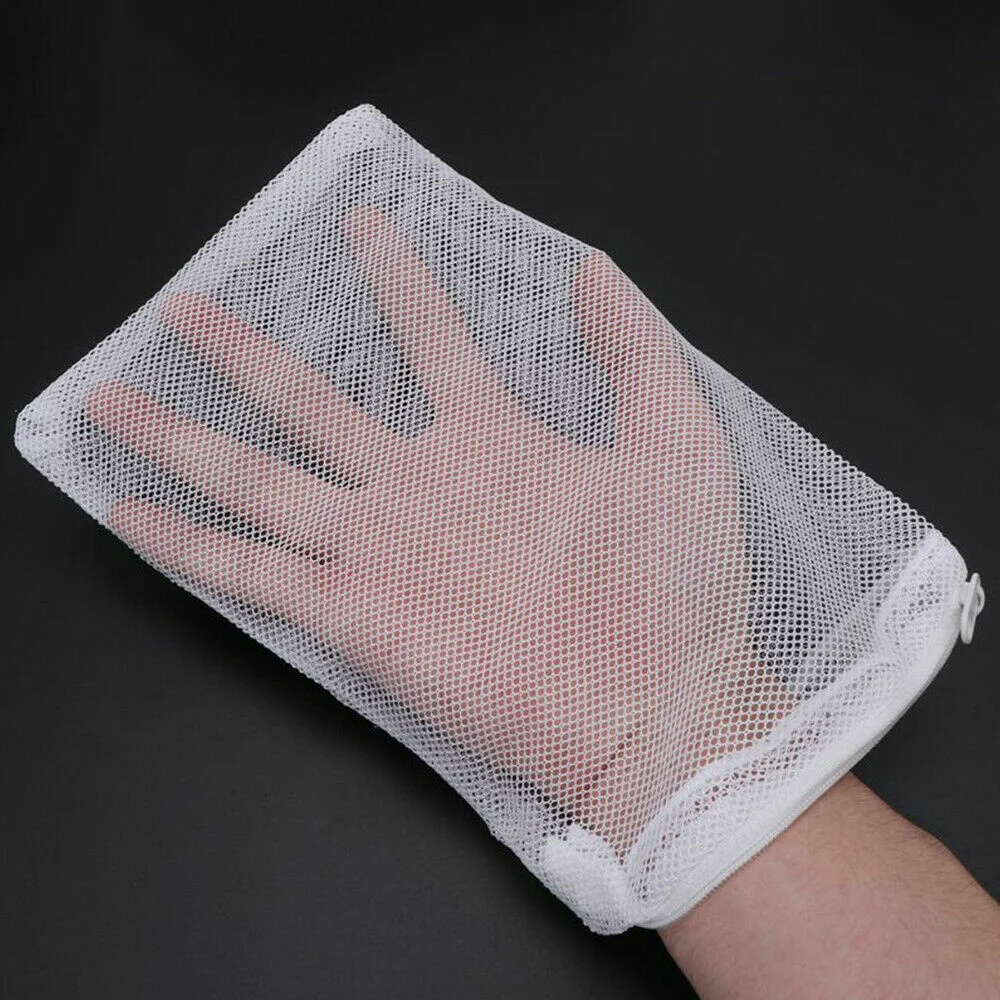 5/10Pcs Aquarium Filter Net Bags Reusable Fine Filter Media Bags With Zipper For Fresh Saltwater Tanks Aquarium Fish Tank Filter 6