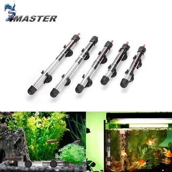 110v-220v 온도 조절 가능 히터 막대, 25W 50W 100W 200W 300W, 수중 수족관 어항 물 가열