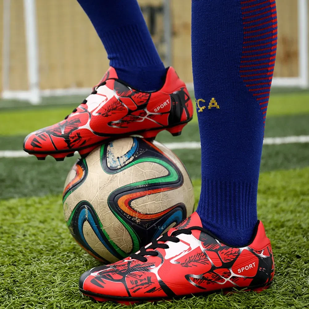 Professional Soccer Shoes FG/AG Football Boots Professional Cleats Grass Training Sport Footwear Outdoor Futsal Soocer Boots