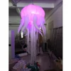 Giant Inflatable Led Jellyfish Hanging Lighting Medusa Balloon Inflatable Octopus Tentacles For Party Decoration 4