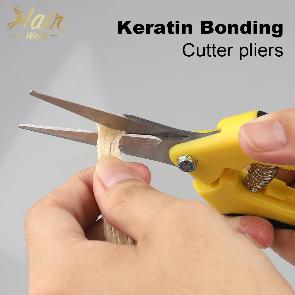 Keratin Bond Cutting Pliers Hair Extension Pliers Cutter Keratin Pre-bonded Extensions Extension Tool hair extension pliers