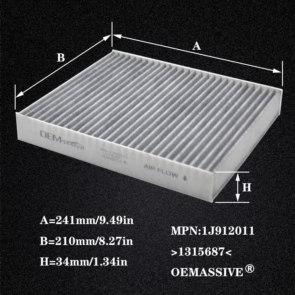 Air Filter Car Pollen Cabin Filter Activated Carbon For Focus 2 3 Galaxy Kuga Mondeo 4 C-Max