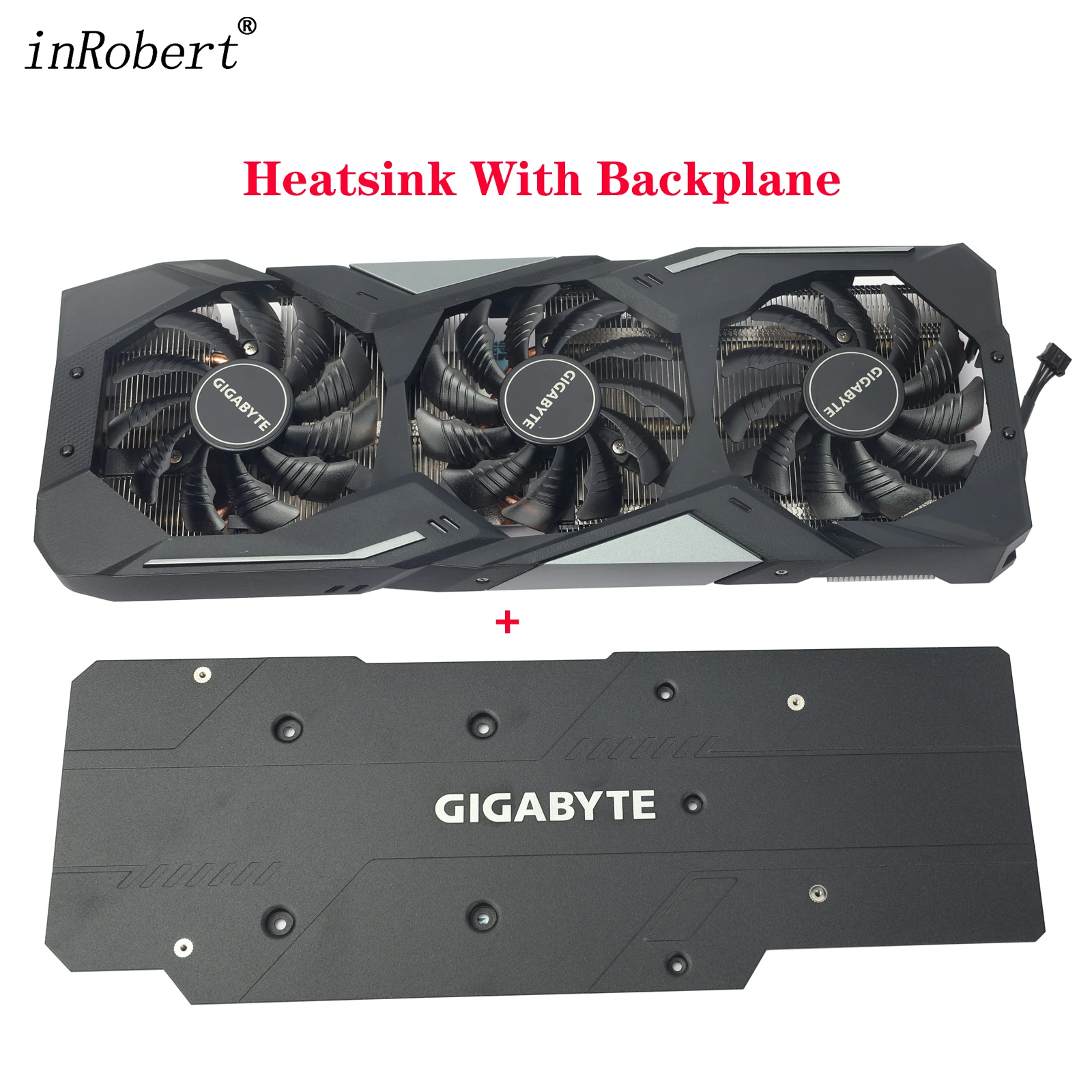 78mm PLD09210S12HH Video Card Cooler Heatsink With Backplane For