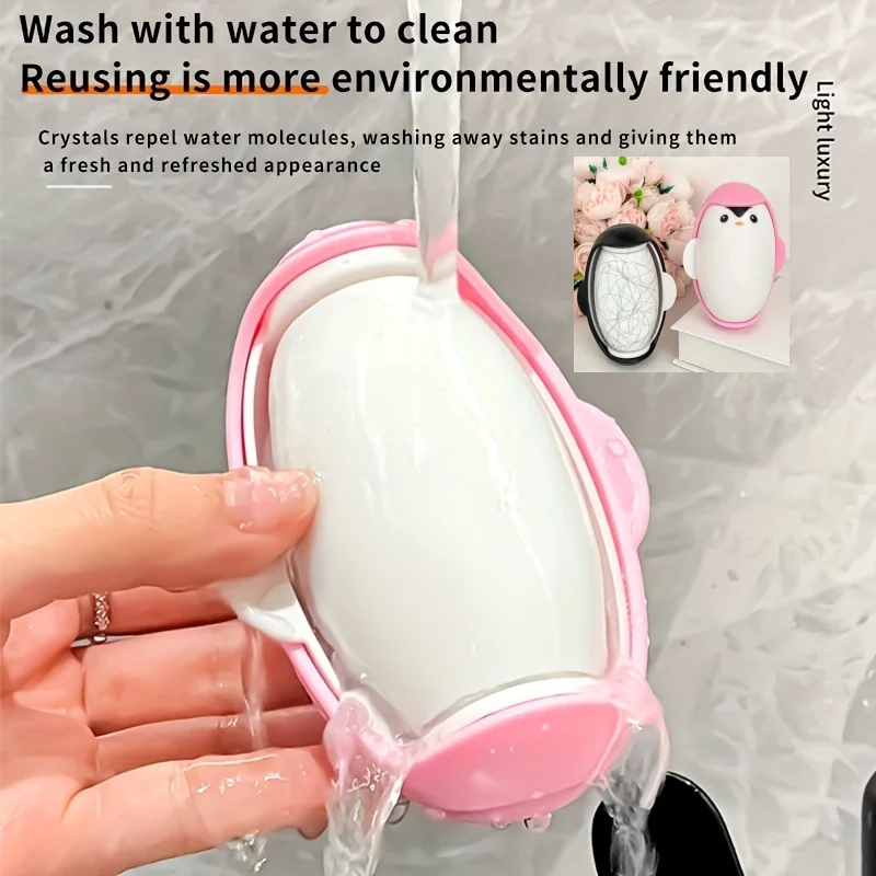 Roll-type Super-sticky Lint Remover Washable Reusable for Pet Hair on Clothes Battery free Portable