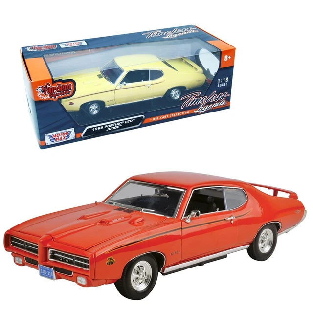Vardem Toy Pontiac Gto Judge 1969 Model Car 1969 1:18 _