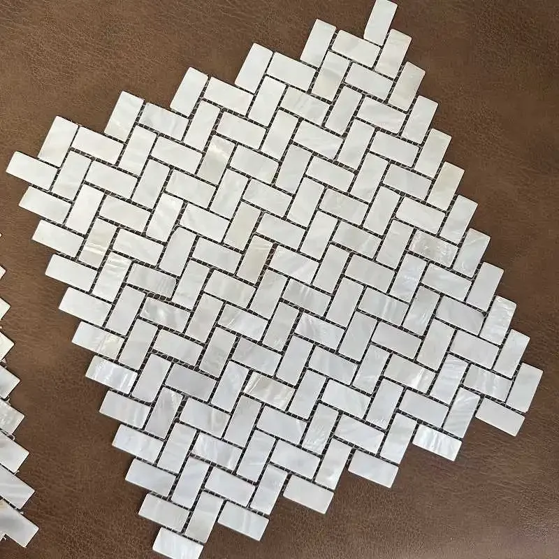 White Mother of Pearl Tiles 6