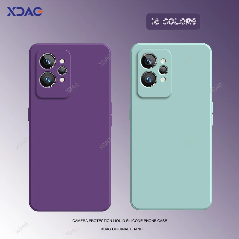 Enhanced Product Title: Vibrant Candy Color Silicone Phone Case with Camera Protection