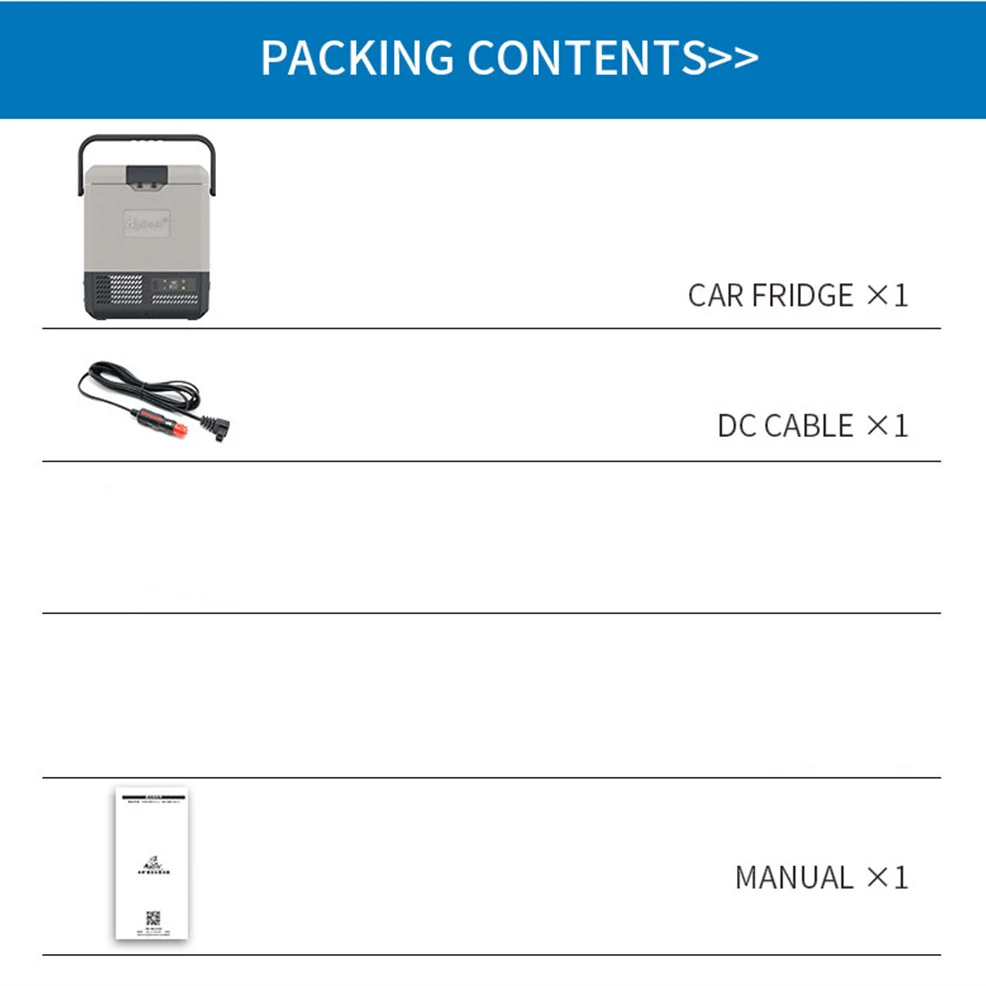 Alpicool 8L Car Refrigerator Freezer Icebox Cooler DC 24/12V AC 220V Can APP Control with Auto Fridge Compressor and Battery 