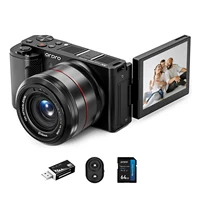 ORDRO G730 Digital Camera Compact 4K Vlog Camcorder 12X Optical Zoom 3.2″ inches Touchscreen Manual Auto Focus for Photography