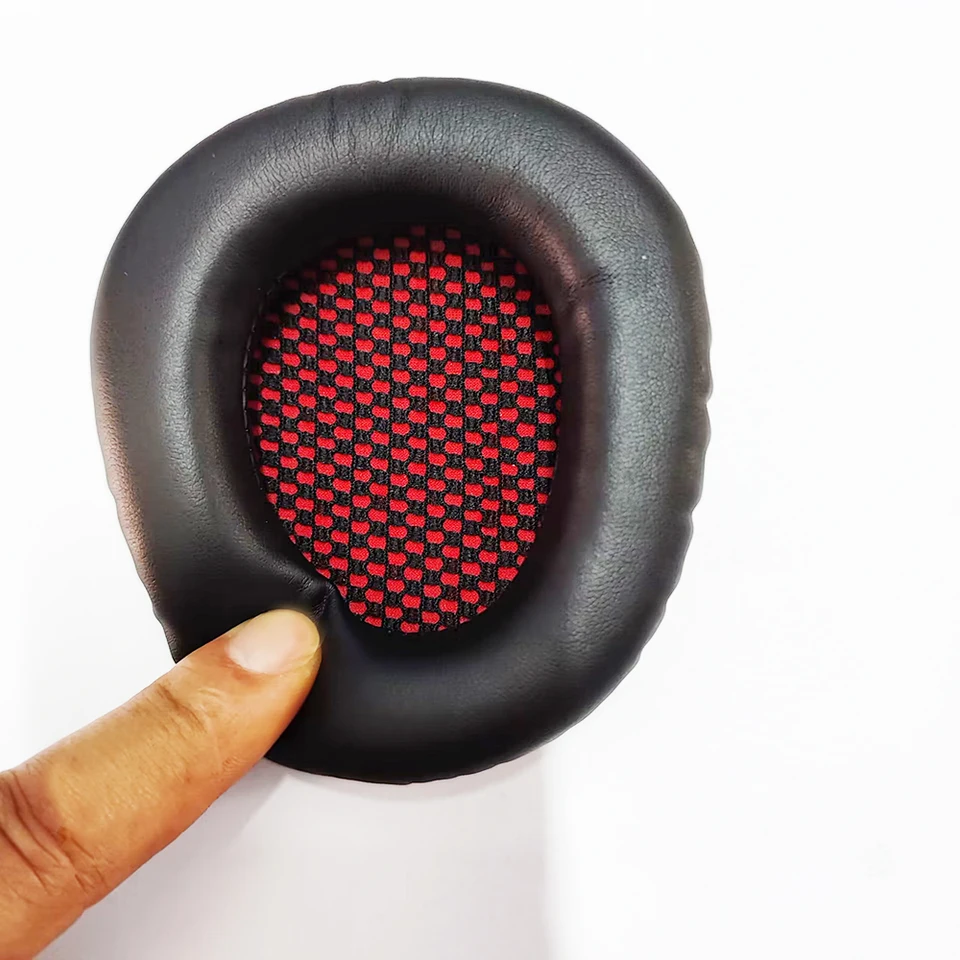 Antianzhizhuang Coussin D'oreille En Cuir Oreillettes En Éponge Pièce Rechange Pour Casque SAdes SA-902 SA-903 Mousse À Mémoire Forme Douce À Porter